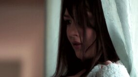 Pretty dollface shares her intimate masturbation scene