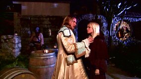 A sexy pair of pirate ladies is fucking each other really well